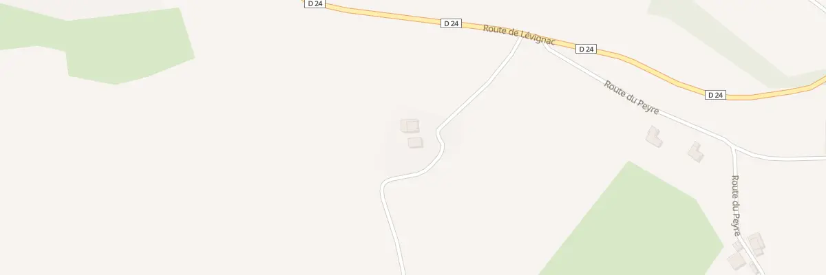 Plan du 9000 Rte de Lévignac au Castéra
