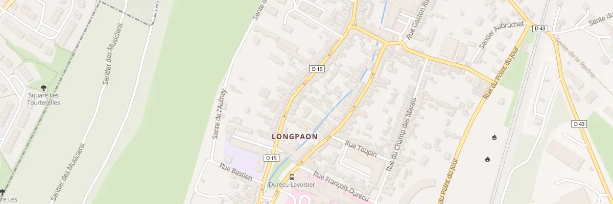 Plan du 106 Rue de Longpaon à Darnétal