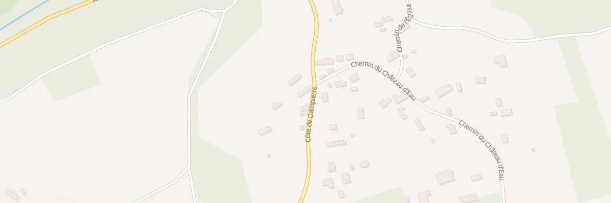 Plan du 11 Côte de Dampierre à Dampierre-sur-Avre