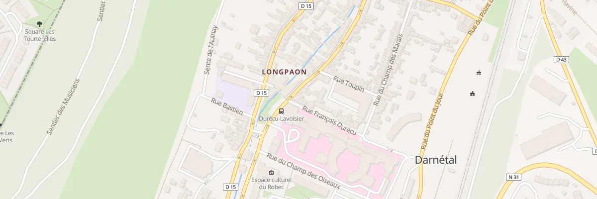 Plan du 128 Rue Louis Pasteur à Darnétal