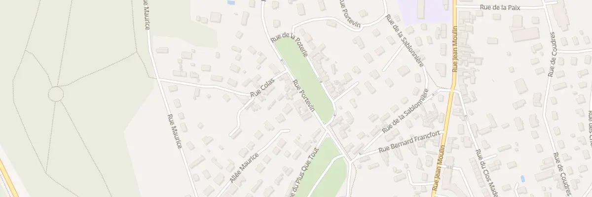 Plan du 50 Rue Portevin à Évreux