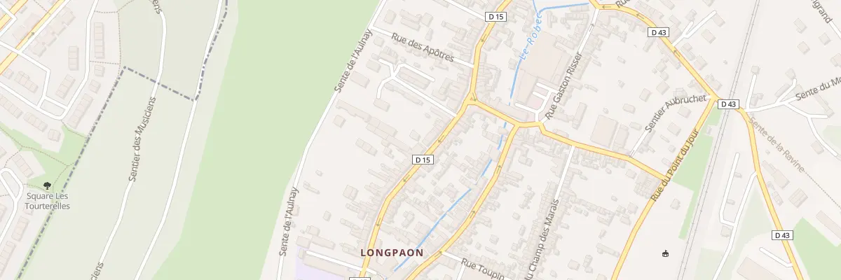 Plan du 197 Rue de Longpaon à Darnétal