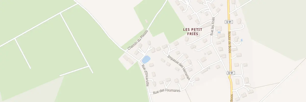 Plan du 4 Imp des Prés Verts à Gouy