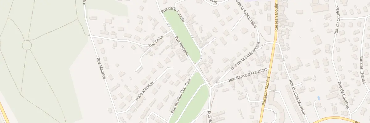 Plan du 54 Rue Portevin à Évreux