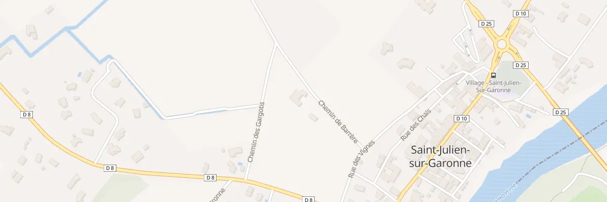 Plan du 49 Riouet à Saint-Julien-sur-Garonne