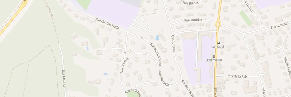 Plan du 26 Rue Portevin à Évreux