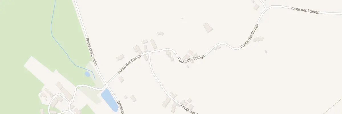 Plan du 1731 Rte des Etangs à Lanouaille