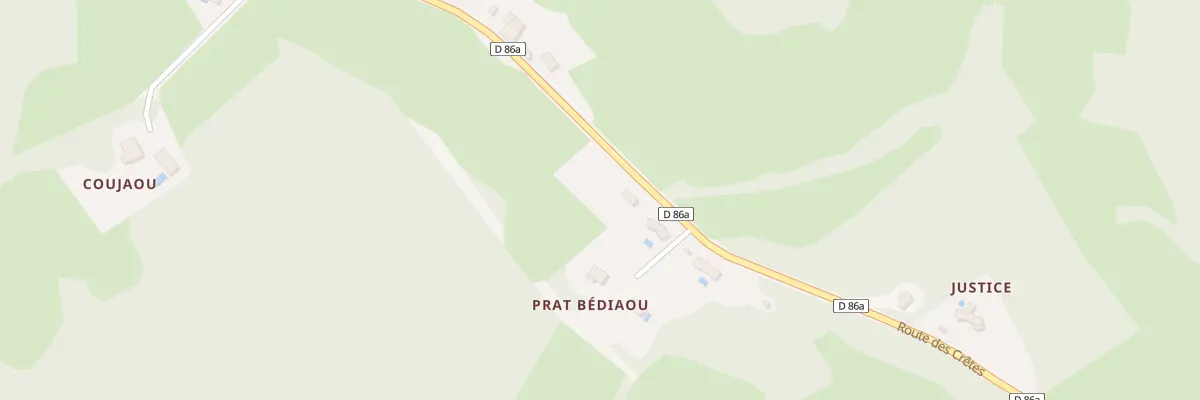 Plan du 38B Prat Bediaou à Montberaud