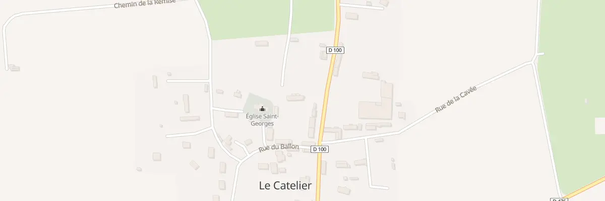 Plan du 5026 Le Catelier Village au Catelier