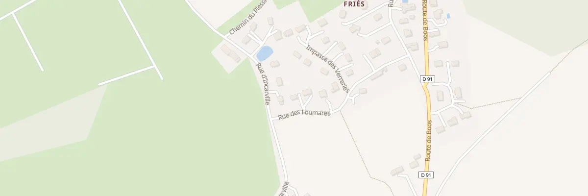 Plan du 181 Rue des Foumares à Gouy