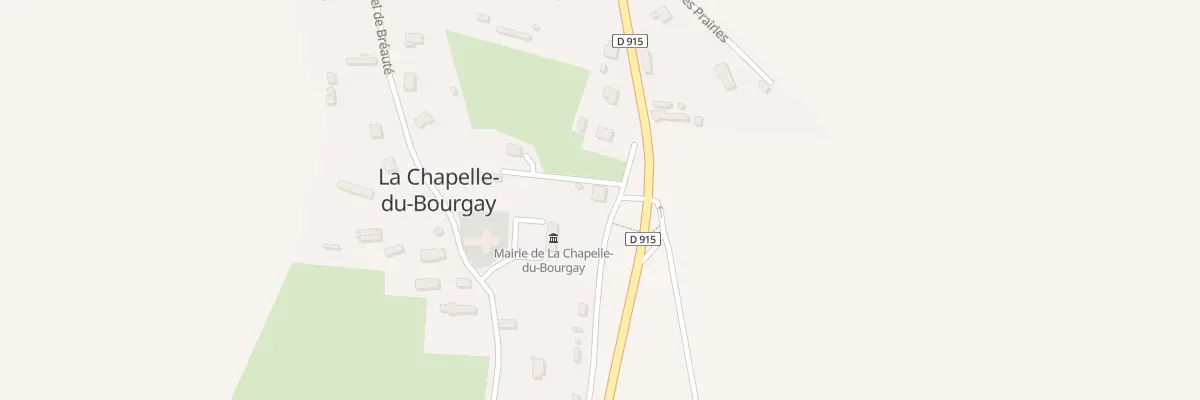 Plan du 5033 La Chapelle à La Chapelle-du-Bourgay