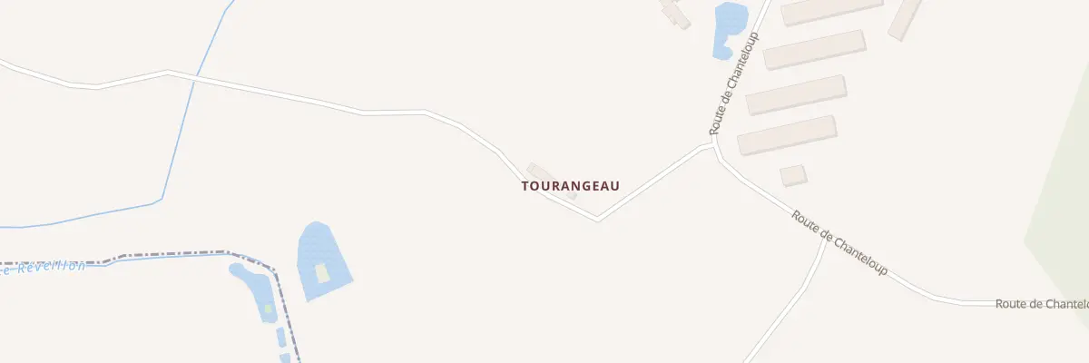 Plan du 33 Tourangeau à Renay