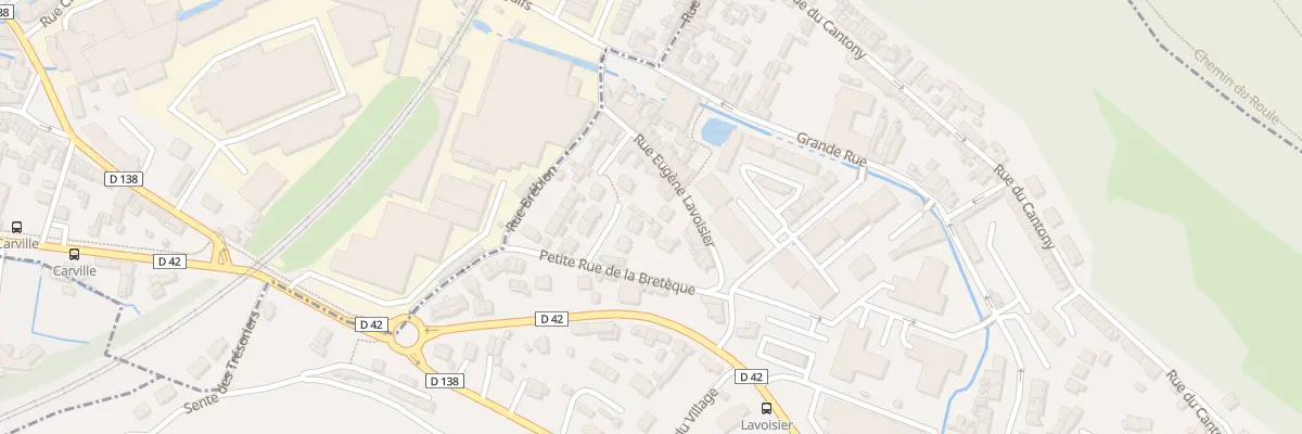Plan du 23 Rue Eugène Lavoisier à Saint-Léger-du-Bourg-Denis