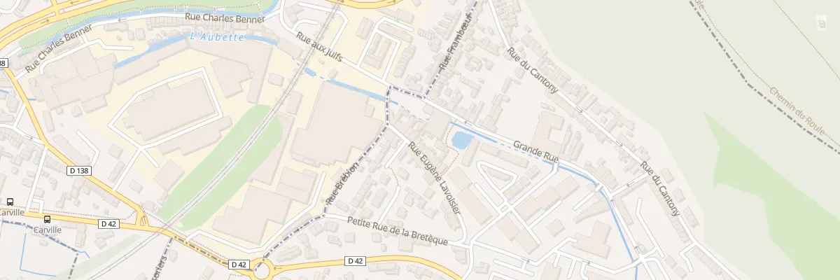 Plan du 48 Rue Eugène Lavoisier à Saint-Léger-du-Bourg-Denis
