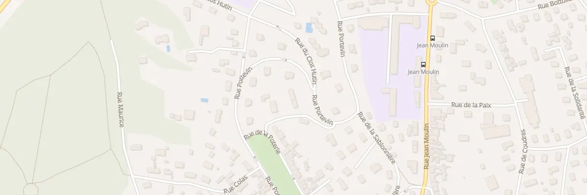 Plan du 47 Rue Portevin à Évreux