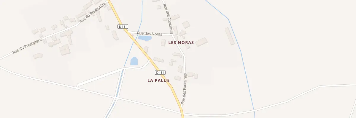 Plan du 10 Rue des Fontaines à Rocé