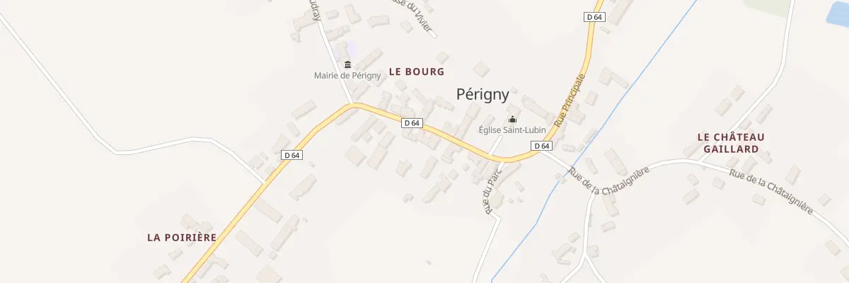 Plan du 19 Rue Principale à Périgny