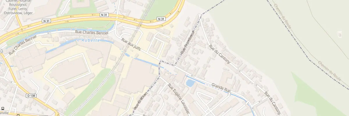 Plan du 2 Rue aux Juifs à Darnétal