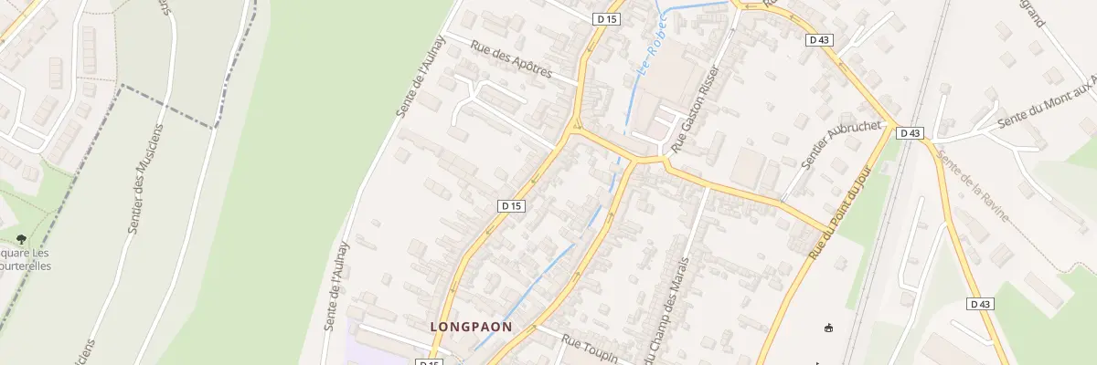 Plan du 154 Rue de Longpaon à Darnétal