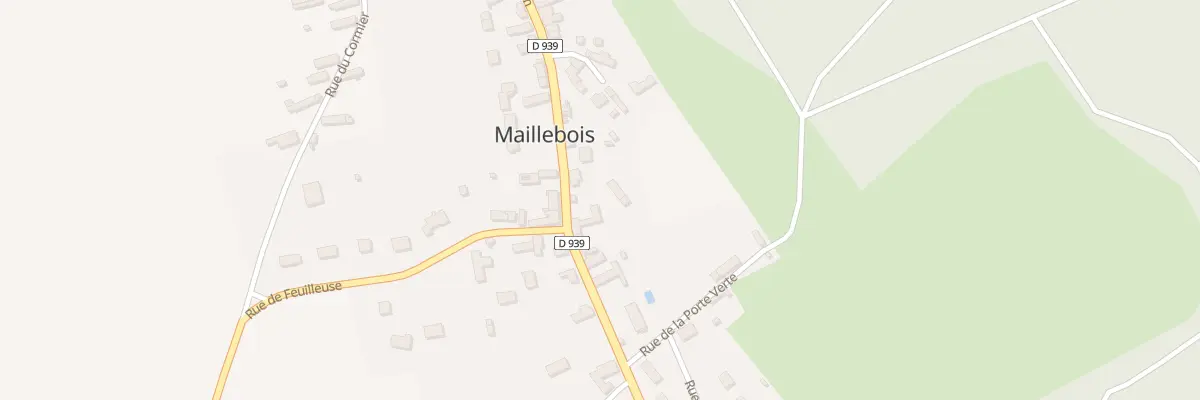 Plan du 55 Rue Hubert Latham à Maillebois
