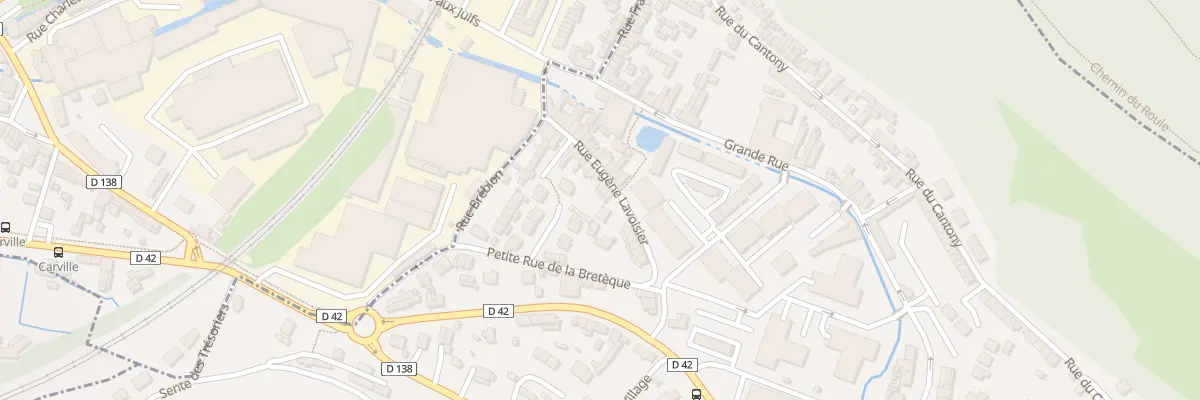 Plan du 19 Rue Eugène Lavoisier à Saint-Léger-du-Bourg-Denis
