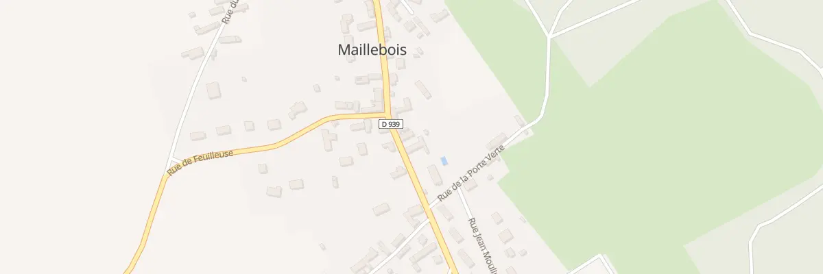 Plan du 61 Rue Hubert Latham à Maillebois
