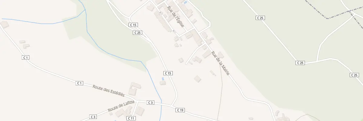 Plan du 2 Imp du Coustou à Cordes-Tolosannes