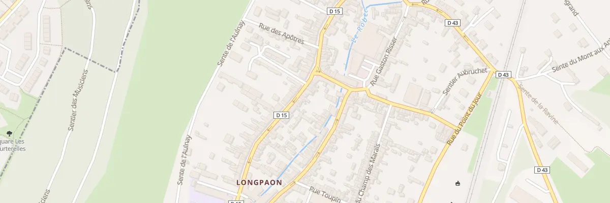 Plan du 156 Rue de Longpaon à Darnétal