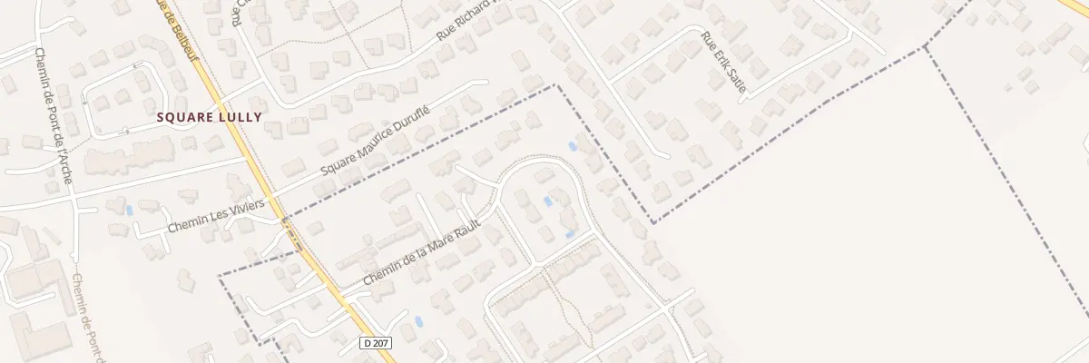 Plan du 274 Rue des Ajoncs à Belbeuf