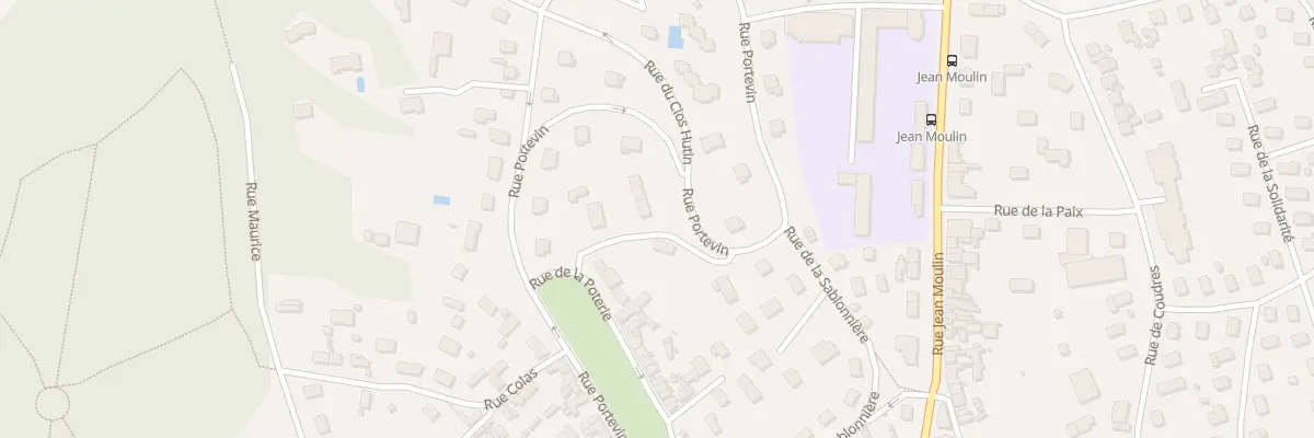 Plan du 45 Rue Portevin à Évreux