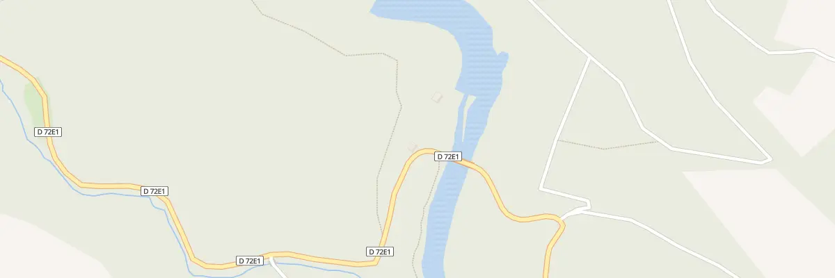 Plan du 8 Rte du Moulin de Laurière à Génis