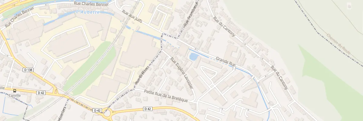 Plan du 40 Rue Eugène Lavoisier à Saint-Léger-du-Bourg-Denis