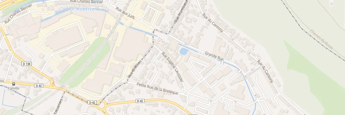 Plan du 38 Rue Eugène Lavoisier à Saint-Léger-du-Bourg-Denis