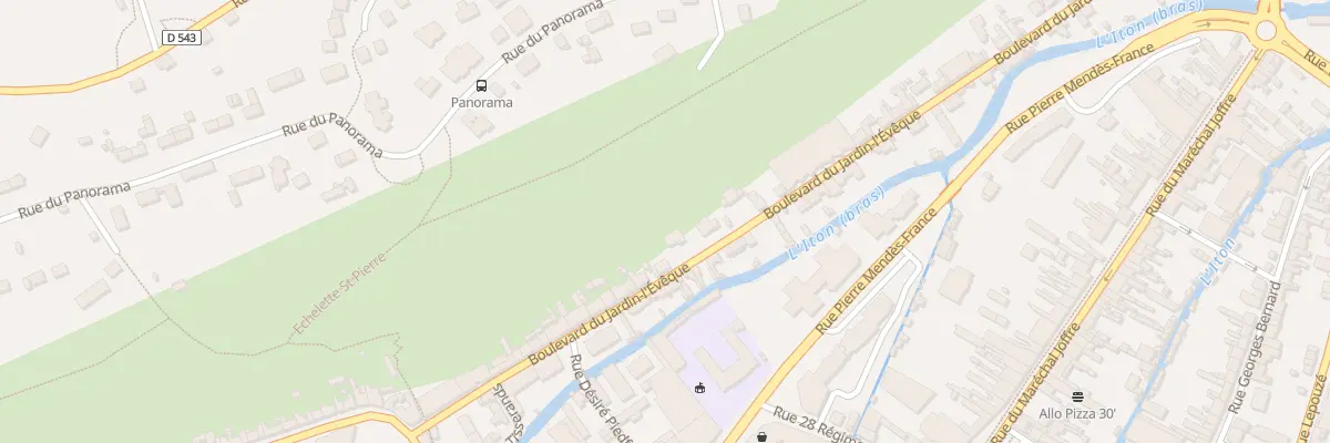 Plan du 37 Bd du Jardin l’Évêque à Évreux