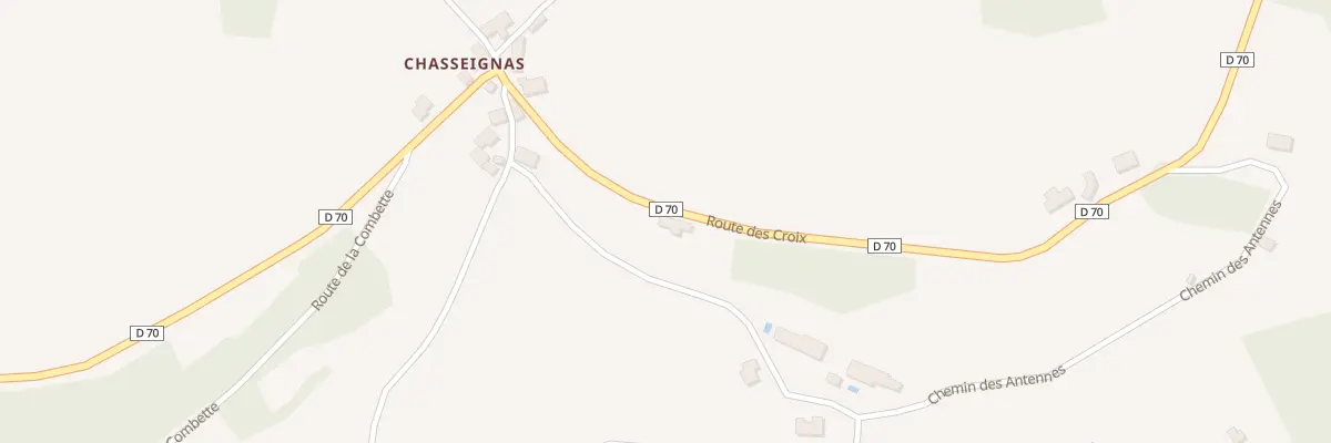 Plan du 45 Font Vaysse à Nailhac