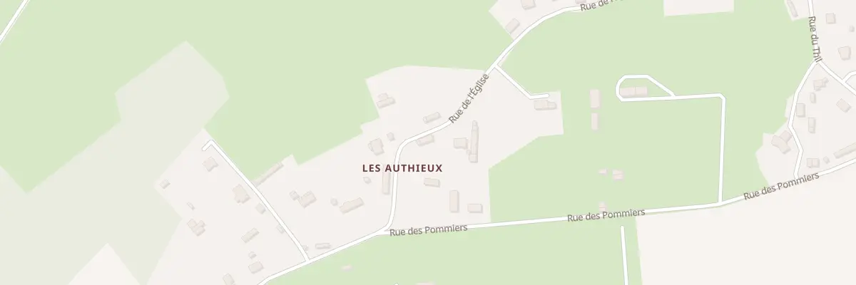 Plan du 5010 Les Authieux à Authieux-Ratiéville
