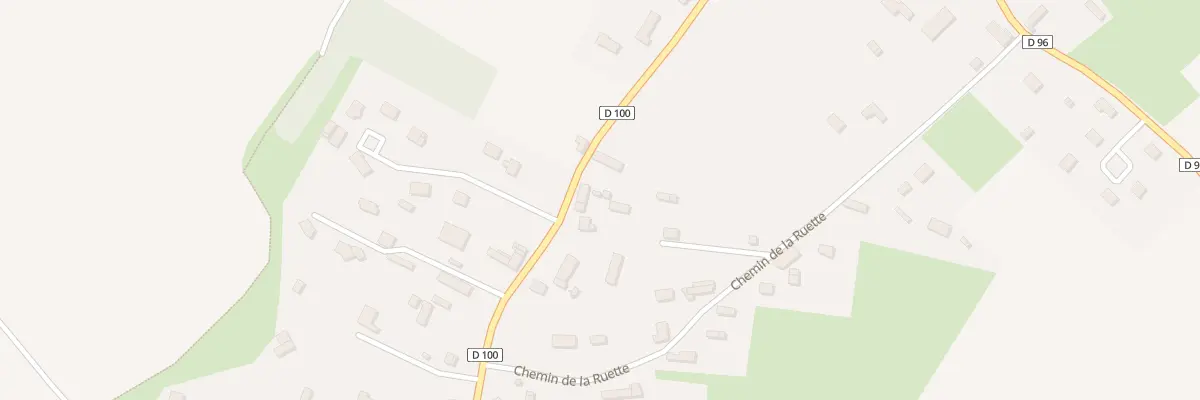 Plan du 830 Rue de l’Eglise à Montreuil-en-Caux