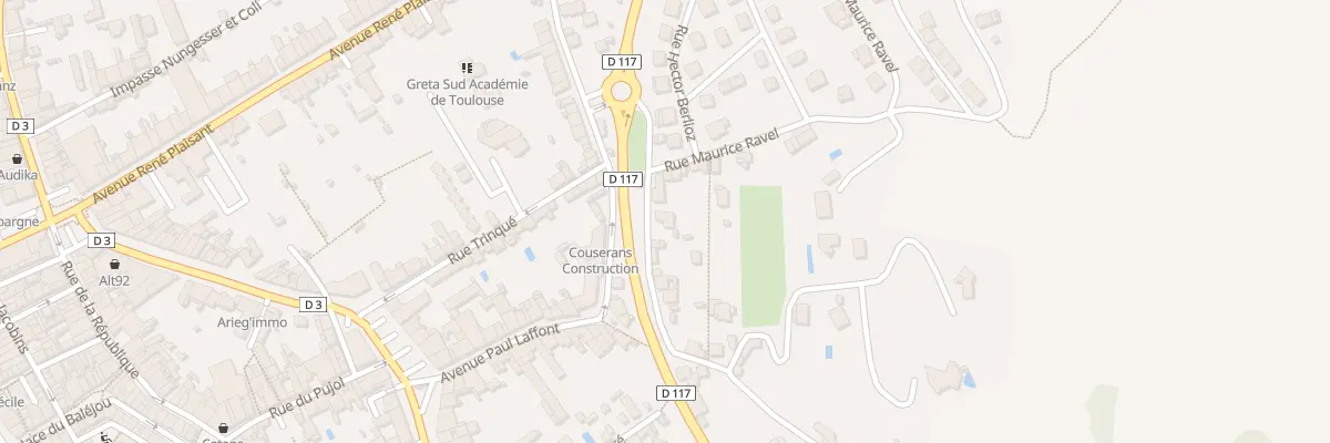 Plan du 9 Che de Pujole à Saint-Girons