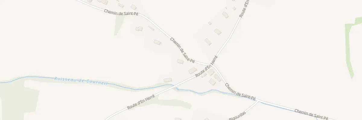 Plan du 9001 Rte de Saint Pé au Castéra