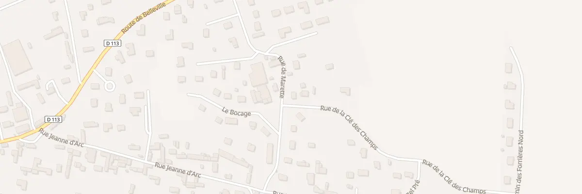 Plan du 10 Rue de la Marette à Petit-Caux