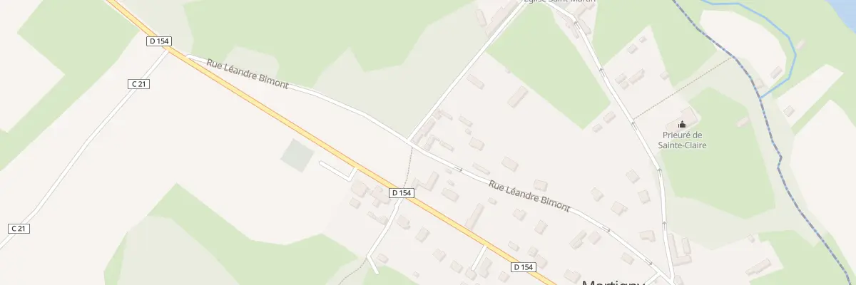 Plan du 165 Rue Charles Lebon à Martigny