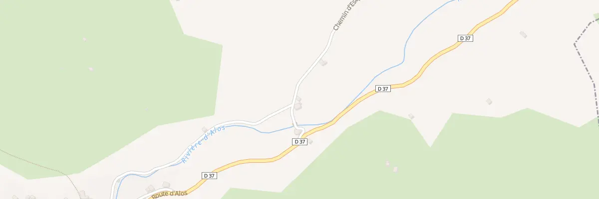 Plan du 5253 La Ille à Alos