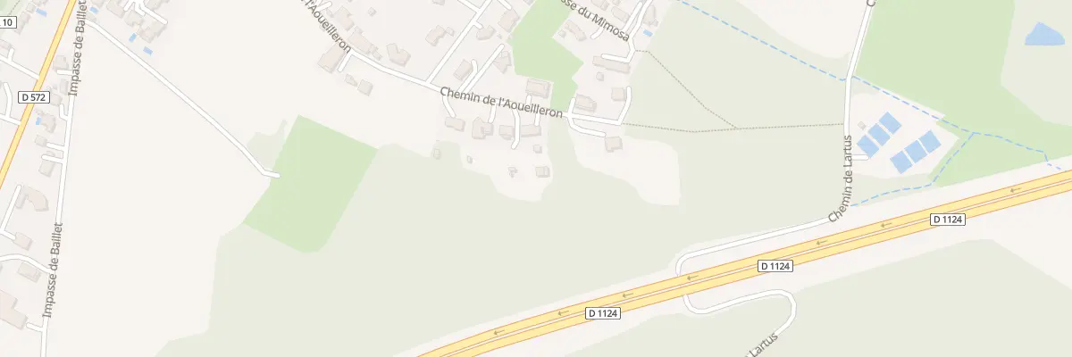 Plan du 474 Che de l’Aoueilleron à Pujaudran