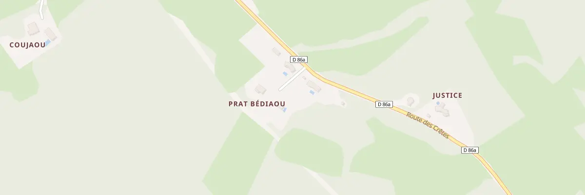 Plan du 38C Prat Bediaou à Montberaud
