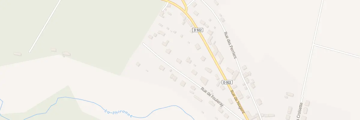 Plan du 9 Rue de Fouleray à Montigny-le-Chartif