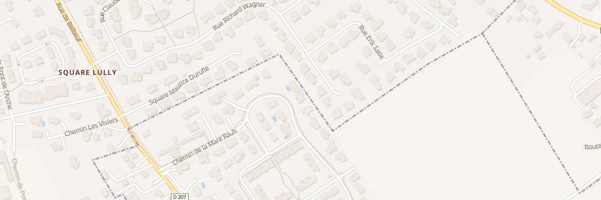 Plan du 271 Rue des Ajoncs à Belbeuf