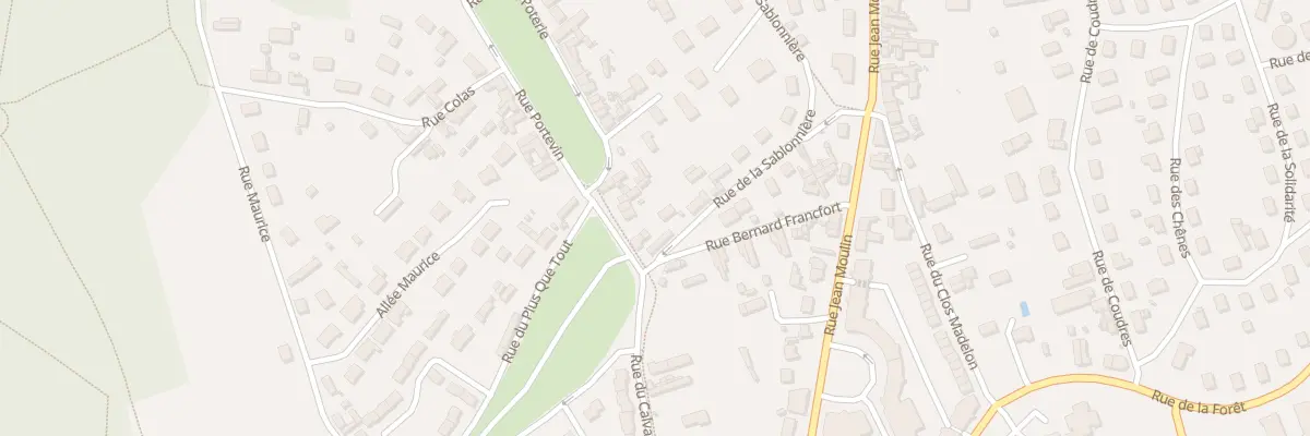 Plan du 61 Rue Portevin à Évreux