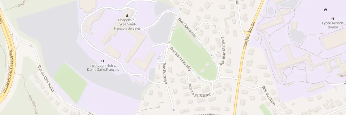 Plan du 19 Rue Portevin à Évreux