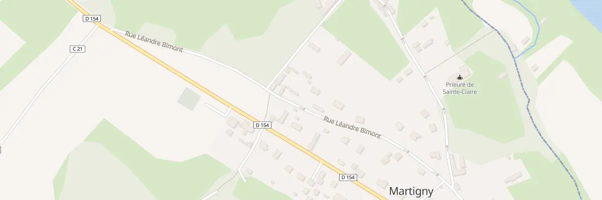 Plan du 47 Rue Leandre Bimont à Martigny