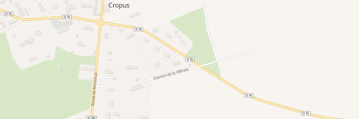 Plan du 220 Rte de Saint Hellier à Cropus